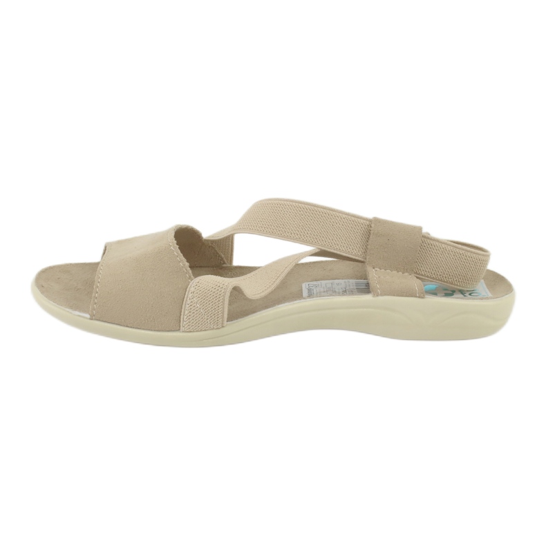 Mukavat naisten sandaalit Adanex 17495 beige 1