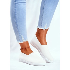 Naisten lenkkarit Slip-on lenkkarit Valkoinen Grigio 1