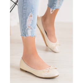 Diamantique Ballerinat meshillä ruskea 1