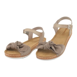 Comfort Inblu naisten kengät 158D118 beige 2