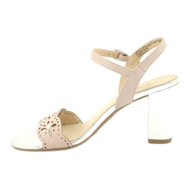 Caprice sandaalit naisten kengät 28303 monivärinen vaaleanpunainen 1