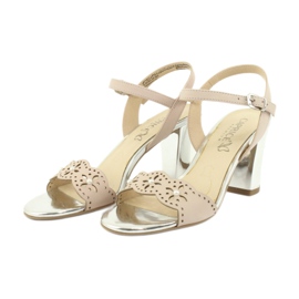 Caprice sandaalit naisten kengät 28303 monivärinen vaaleanpunainen 4