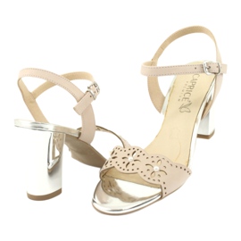 Caprice sandaalit naisten kengät 28303 monivärinen vaaleanpunainen 3