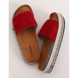 Punaiset naisten punaiset tossut BQ-50 Red punainen 1