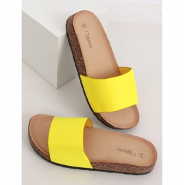 Keltainen G-572 Keltainen korkkipohjallinen 2