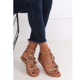 Boho beige sandaalit JN806 Khaki 2