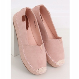 Vaaleanpunaiset naisten espadrillit WH941 Pink vaaleanpunainen 1