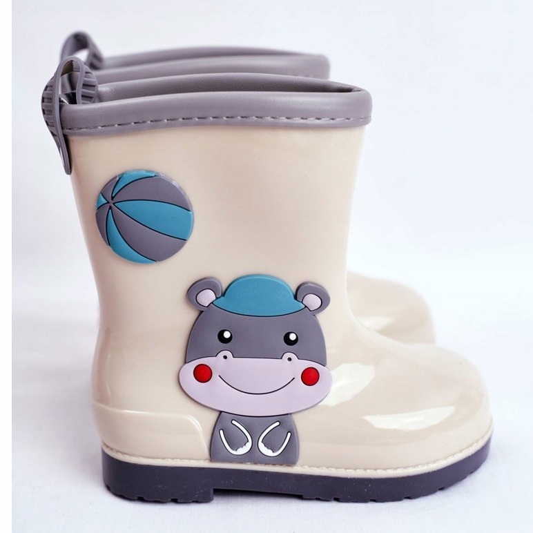 Lasten kumiharjat harmaa Hipo 2