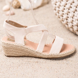 Renda Suede Espadrilles Sandaalit ruskea 2