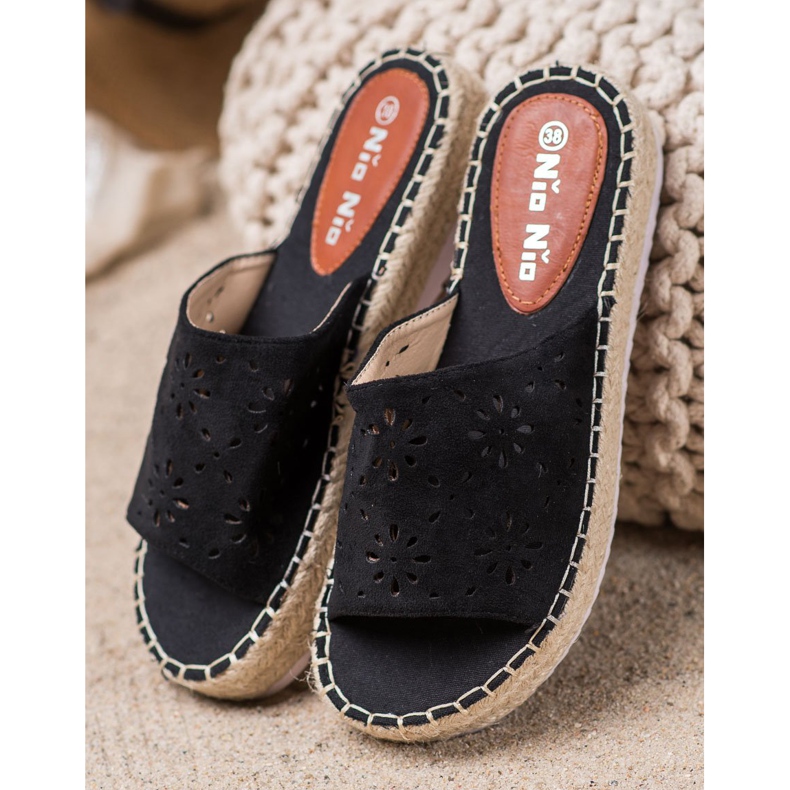 Nio Nio Tossut olkilavalla musta 2