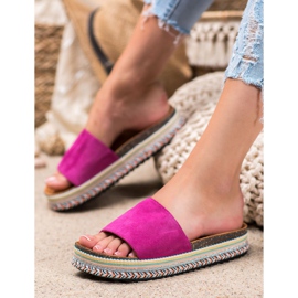 Renda Tossut alustalla violetti 1