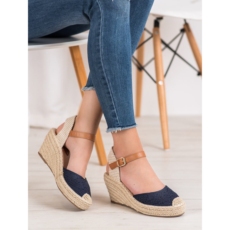Renda Espadrillit soljella sininen 2