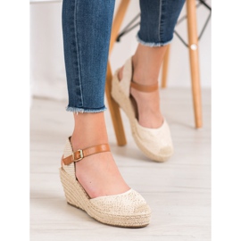 Renda Espadrillit soljella ruskea 1