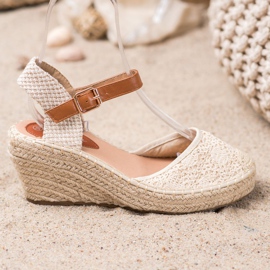 Renda Espadrillit soljella ruskea 2