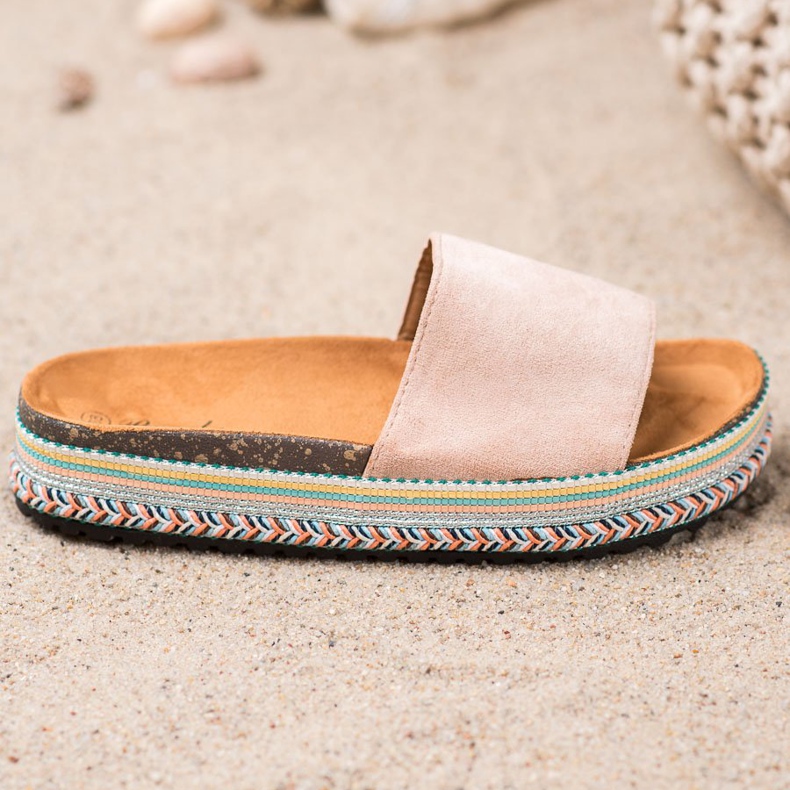 Renda Tossut alustalla ruskea 2