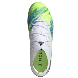 Adidas Nemeziz 19.1 Fg Jr EG7239 jalkapallokengät monivärinen valkoinen 2