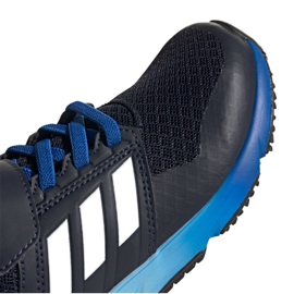 Adidas FortaFaito Jr EE7313 kengät valkoinen tummansininen sininen 1