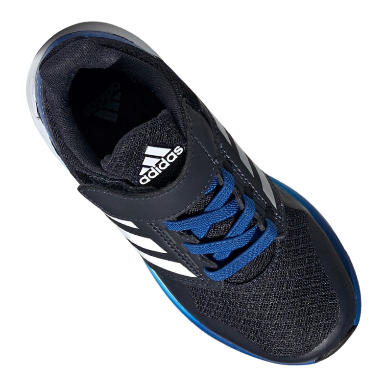 Adidas FortaFaito Jr EE7313 kengät valkoinen tummansininen sininen 2