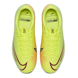 Nike Mercurial Vapor 13 Academy Mds FG / MG Jr CJ0980-703 jalkapallokengät keltainen 1