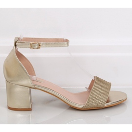 Kultaiset korkokengät 8160 Gold kultainen 1