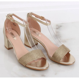 Kultaiset korkokengät 8160 Gold kultainen 2