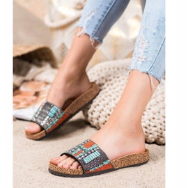 Bona Tossut helmillä monivärinen 1