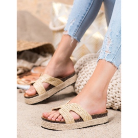 SHELOVET Mukavat rento tossut ruskea 2