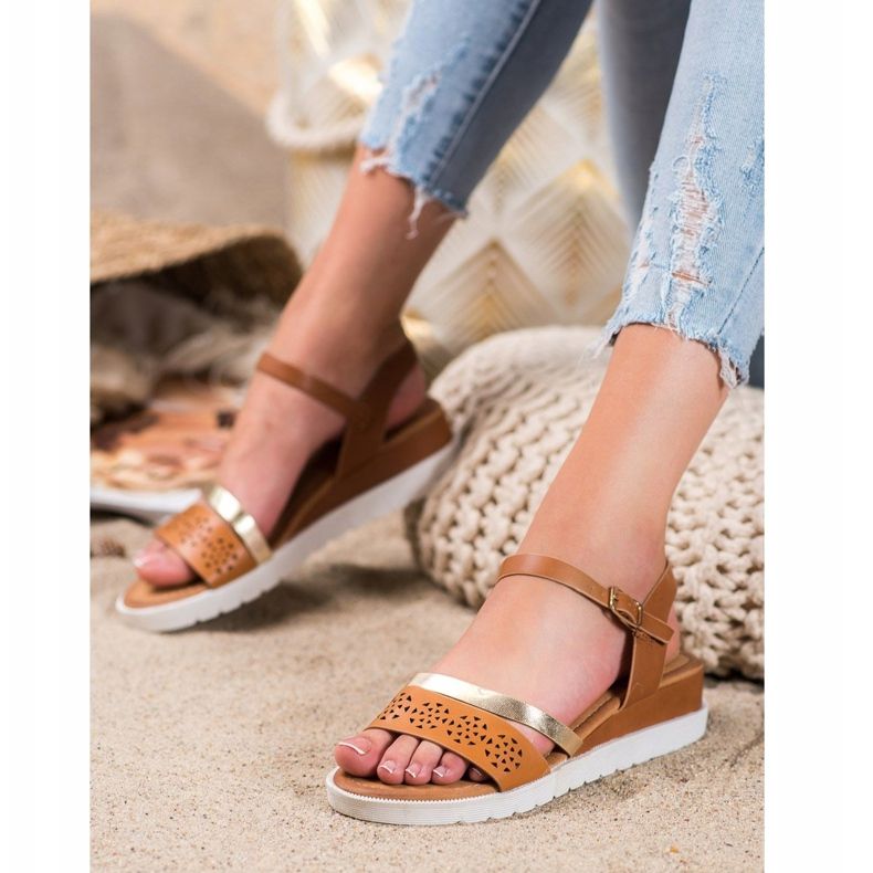 Renda Kiilahihnat Eco -nahkaa ruskea 1