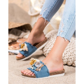 SHELOVET Muodikkaat tossut sininen 2