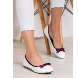 SHELOVET Ballerina jousella valkoinen 2