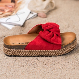 Comer Tossut korkealla alustalla punainen 2