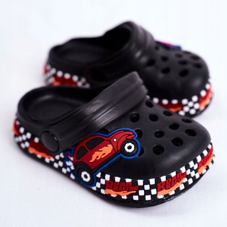 Giolan Lasten Foam Crooks Black Road Racing musta punainen 1