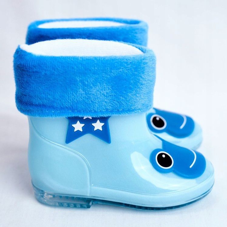 Lasten Blue Frog kumiset galoshes sininen 2