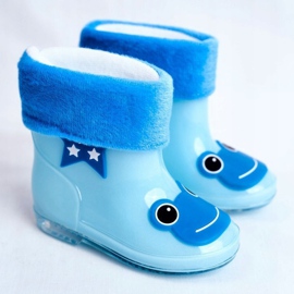 Lasten Blue Frog kumiset galoshes sininen 1