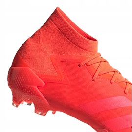 Adidas Predator 20.1 Fg M FV3544 jalkapallokengät monivärinen punainen 2