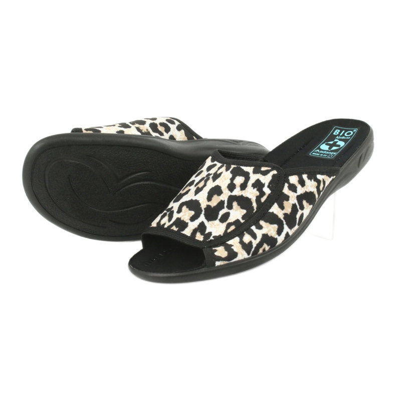 Adanex 13795 panther naisten tossut beige musta 3