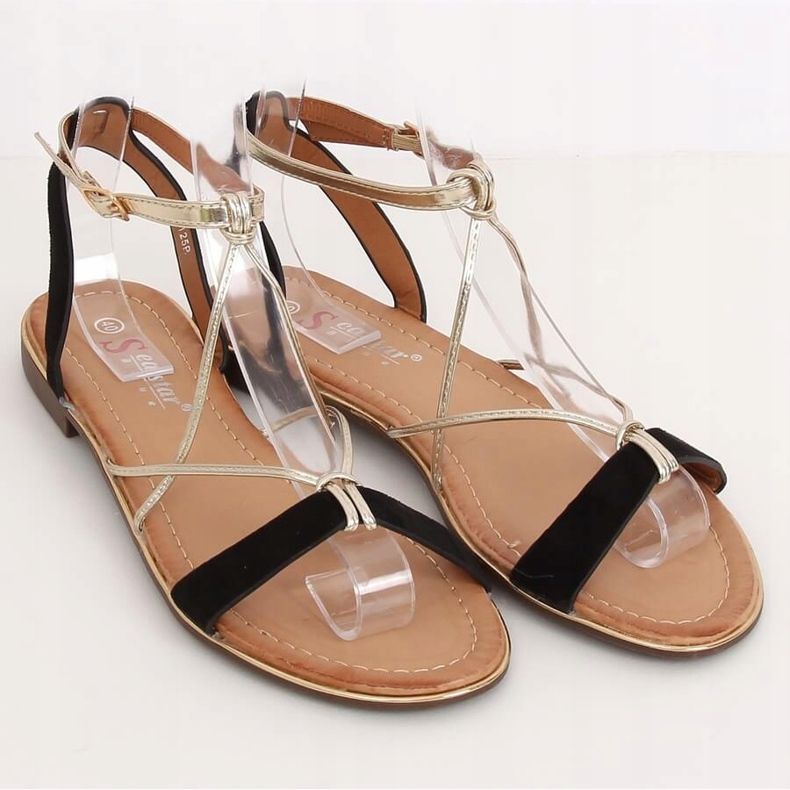 Mustat naisten sandaalit JH125P Musta 1