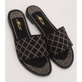 Mustat naisten mustat tossut Q-85 Black 1