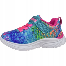 Skechers Wavy-Lites Jr 81385N-MLT monivärinen vihreä 1