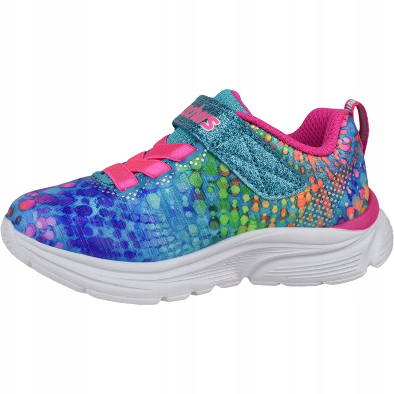 Skechers Wavy-Lites Jr 81385N-MLT monivärinen vihreä 1