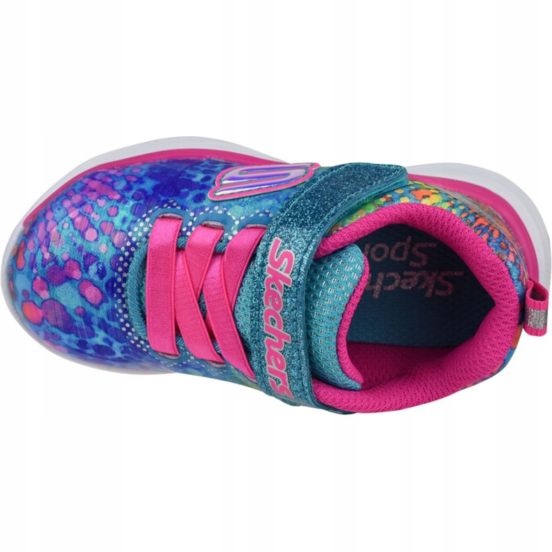 Skechers Wavy-Lites Jr 81385N-MLT monivärinen vihreä 2