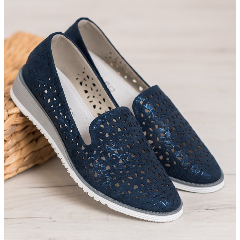 Goodin Shimmering Navy Blue Lords tummansininen sininen 1