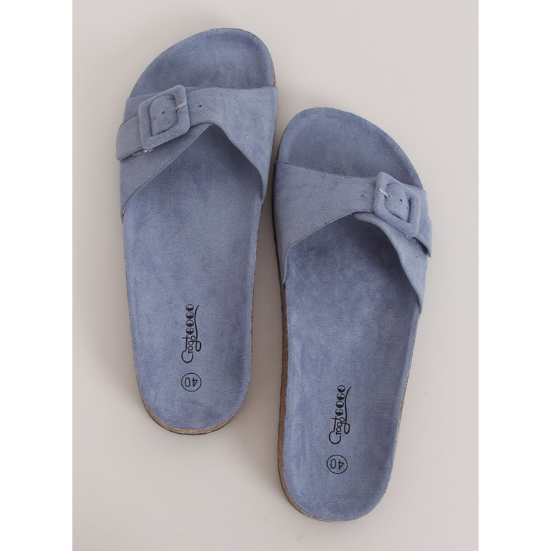 Sininen G-5026 Sininen korkkipohjallinen 1