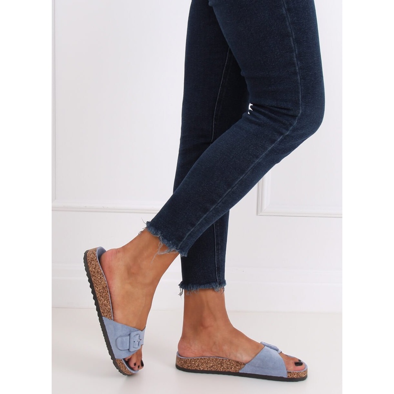 Sininen G-5026 Sininen korkkipohjallinen 2