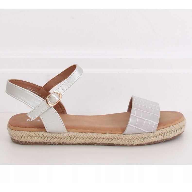 Harmaat espadrilliset sandaalit WH939 Harmaa 2
