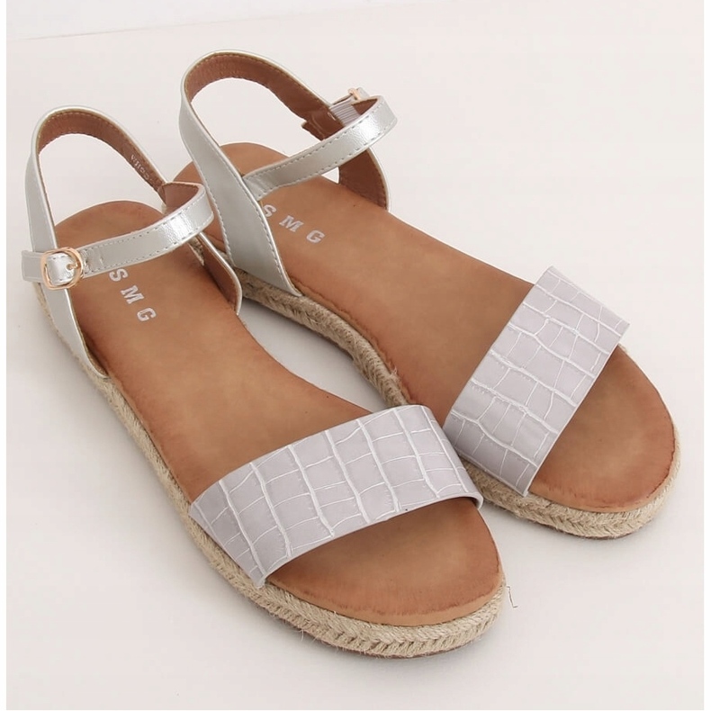 Harmaat espadrilliset sandaalit WH939 Harmaa 1