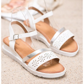 Renda Kiilahihnat Eco -nahkaa valkoinen 1