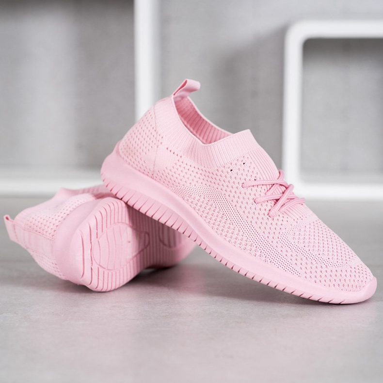 SHELOVET Matalat urheilukengät vaaleanpunainen 2