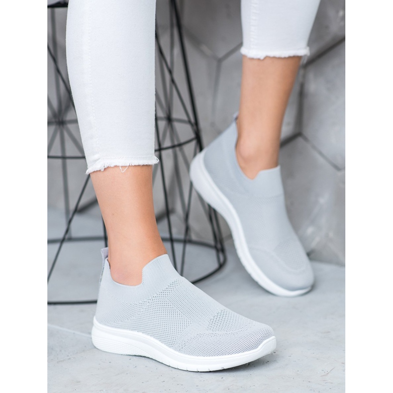 SHELOVET Slip-on lenkkarit harmaa 1