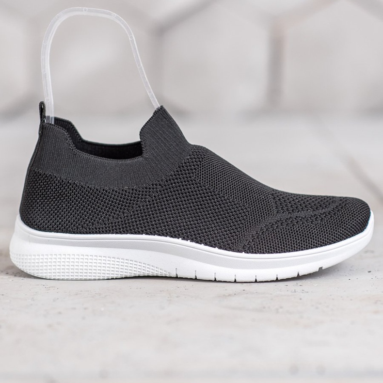 SHELOVET Slip-on lenkkarit musta 2